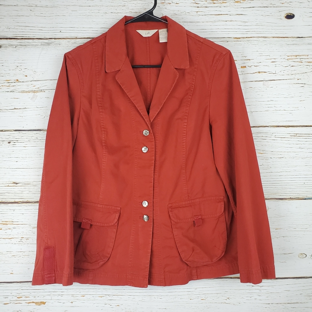 J.Jill Rusty Red Jacket